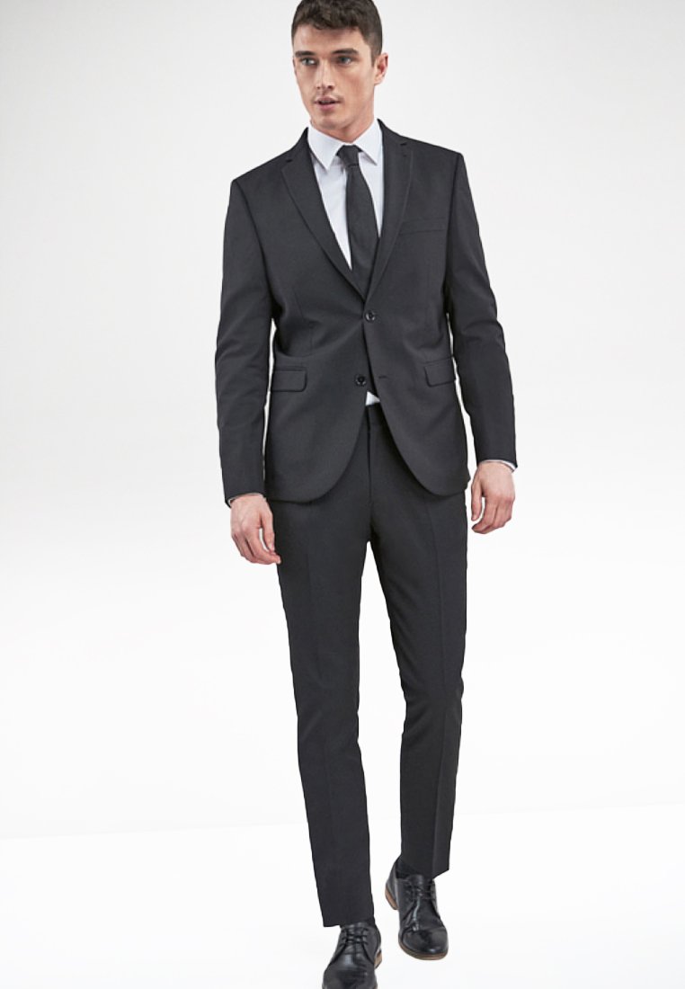 Herren Komplettanzüge | Next SIGNATURE PLAIN SUIT: JACKET-SLIM FIT Sakko black/schwarz - RG61344 Herren Komplettanzüge | Next SIGNATURE PLAIN SUIT: JACKET-SLIM FIT Sakko black/schwarz - RG61344