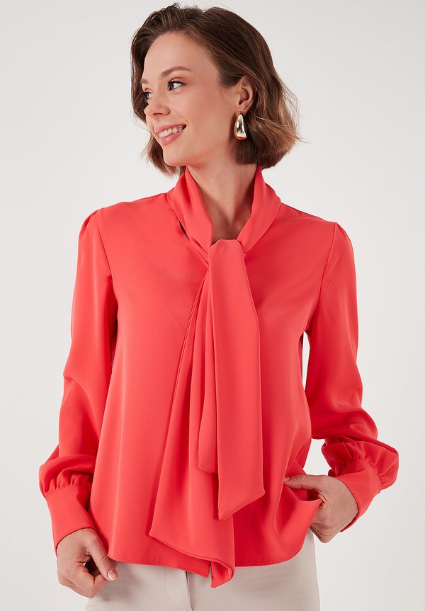 REGULAR FIT - Hemdbluse - coral