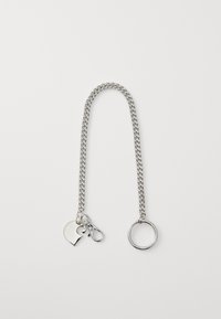 CUBAN LINK KEYCHAIN UNISEX - Portachiavi - silver-coloured