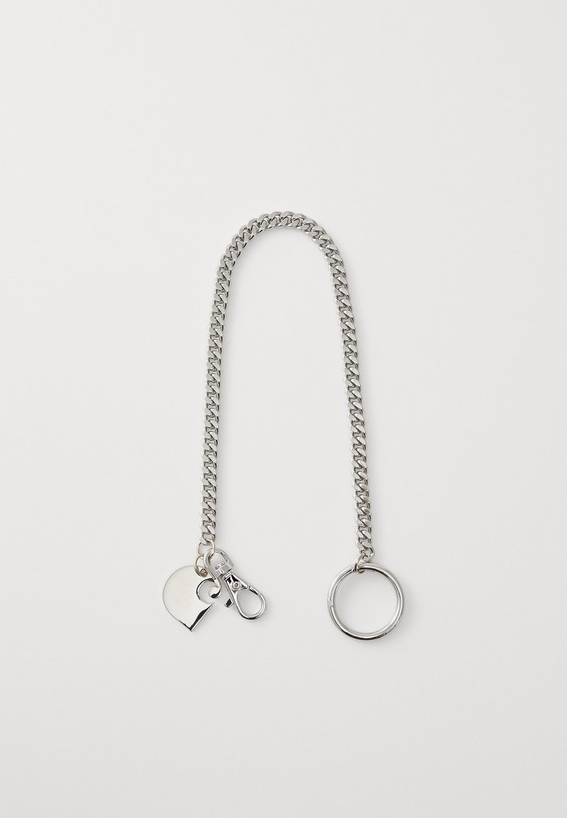 Carhartt WIP CUBAN LINK KEYCHAIN UNISEX - Portachiavi - silver-coloured