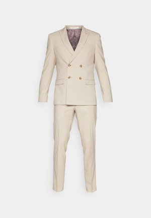Isaac Dewhirst THE FASHION SUIT PEAK - Costum - sand