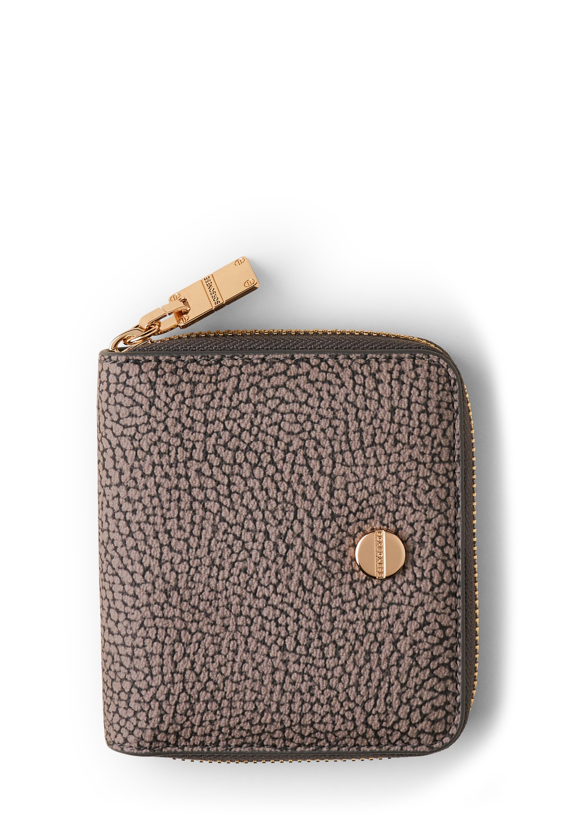 Borbonese VITE MEDIUM - Wallet - clay grey/grey - Zalando