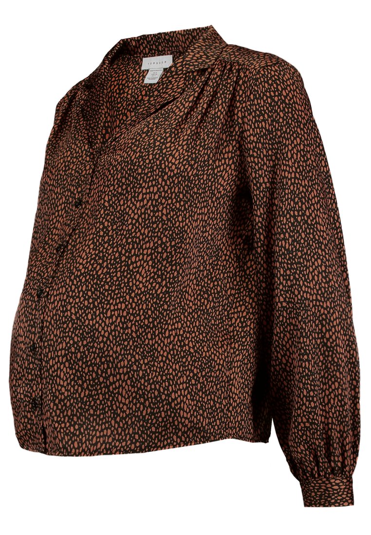 Topshop Maternity Overhemdblouse zwart