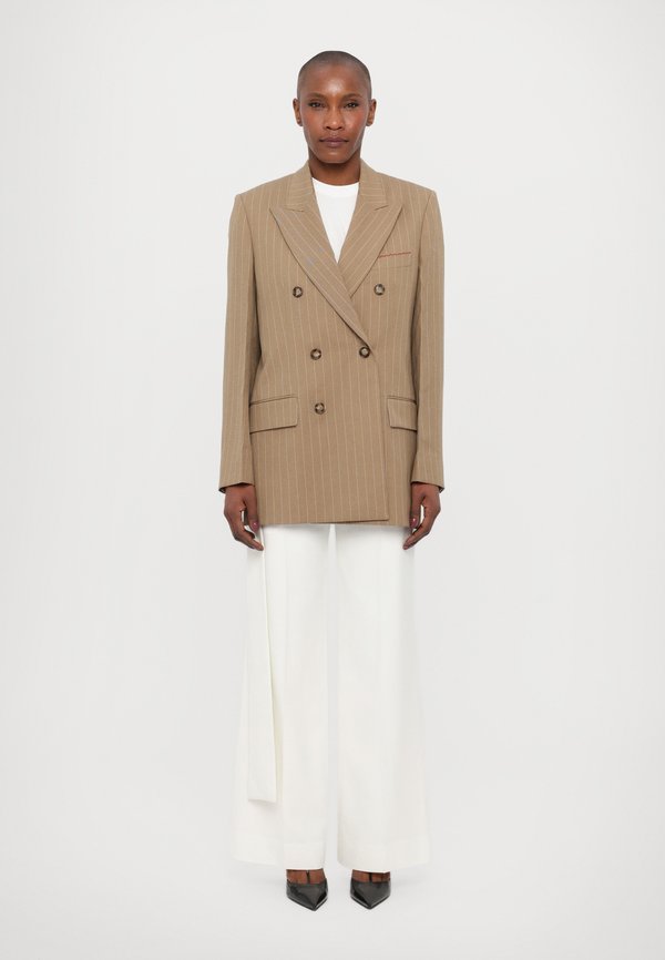 DOUBLE BREASTED MENS JACKET - Blazer - sandstorm