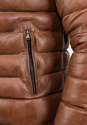 Reichstadt, JACKE - Lederjacke - braun