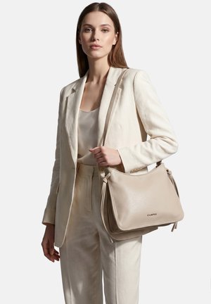 Custo Barcelona, CUSTO BARCELONA HANDBAG - Schoudertas - crema