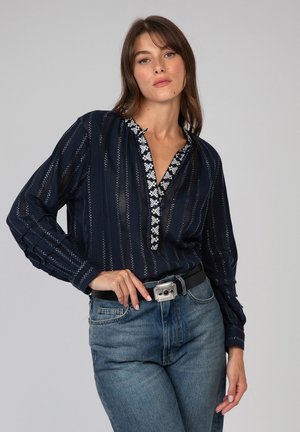 AN'GE SEVERY - Blouse - marine