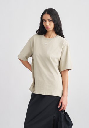 TEE - Βασικό μπλουζάκι - stone khaki