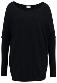 VILA Strickpullover - black
