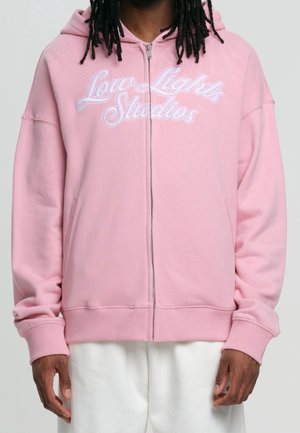Sweat zippé - pink