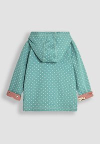 JoJo Maman Bébé BUNNY MOUSE APPLIQUE REVERSIBLE REGULAR FIT - Užtrauktuku užsegamas treningas - duck egg blue guinea pig