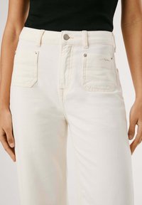 Pepe Jeans STRAIGHT UHW LEXA  - Jeans a sigaretta - white
