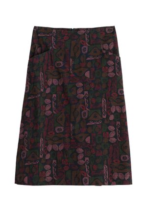 Seasalt Cornwall, SEASALT CORNWALL FOREST VIEW SKIRT - Falda acampanada - multi - sculpted shapes dried rose