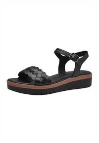 Tamaris Plateausandalette - black