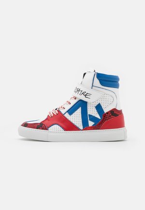 Baskets montantes - white