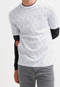 Topman Langarmshirt - white