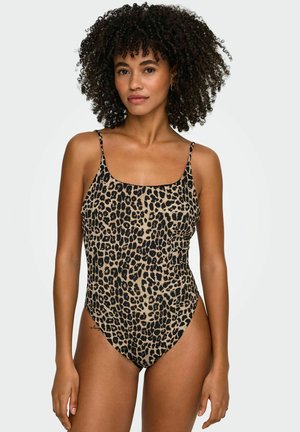 ONLY BADEANZUG ONLJULIETTA BADEANZUG - Maillot de bain - beige