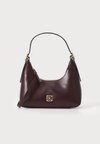 EMBLEM MINI SHOULDER BAG - Ručna torba - fudge