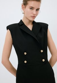 adL DOUBLE BREASTED SLEEVELESS MINI  - Jumpsuit - black