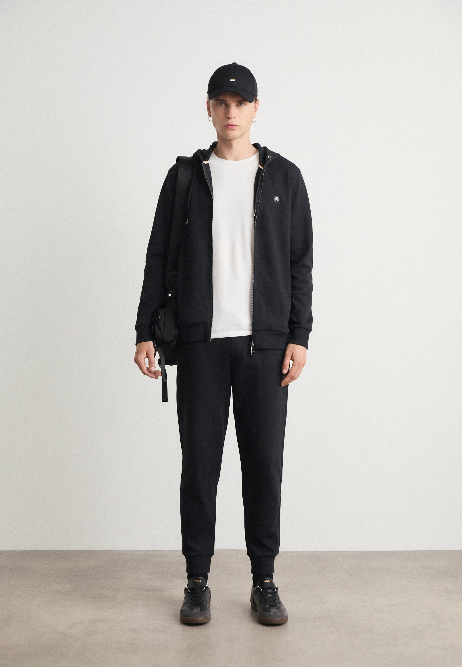 パーカー・フーディ Hugo Boss 'C-Spence' Hoodie BOSS Zip-Up Hoodie 'C-Spence 01' in Black | ABOUT YOU
