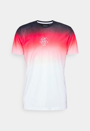 Triko s potiskem - black/red/white