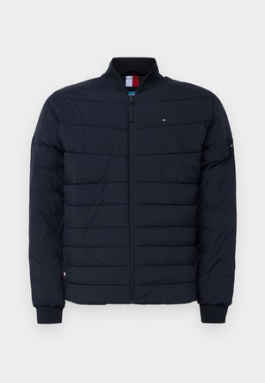 Tommy Hilfiger MIX QUILT - Winter jacket - desert sky