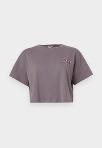NMALENA OZZY  - T-shirts med print - charcoal gray