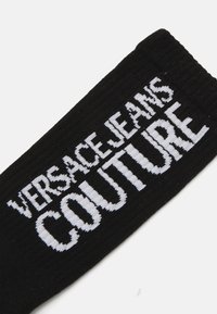 Versace Jeans Couture CALZINI GAMBALE - Calcetines - black/white