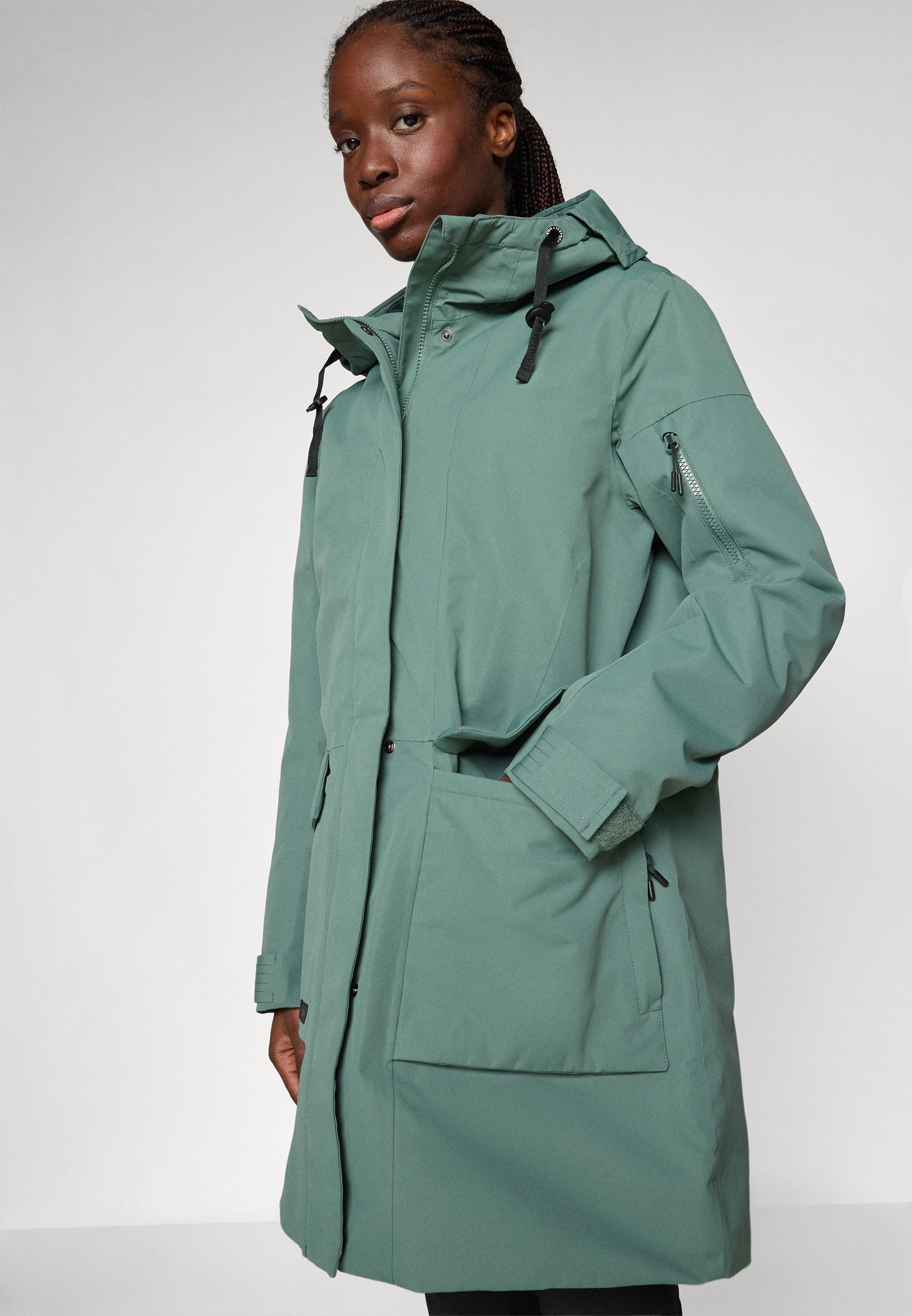 Icepeak ALPENA - Parka - antique green/green - Zalando.co.uk