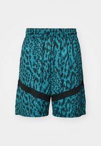 DNA SHORT - Pantaloncini sportivi - dusty cactus/armory navy/black