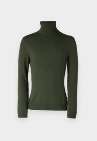 JJEEMIL ROLL NECK - Jersey de punto - kombu green