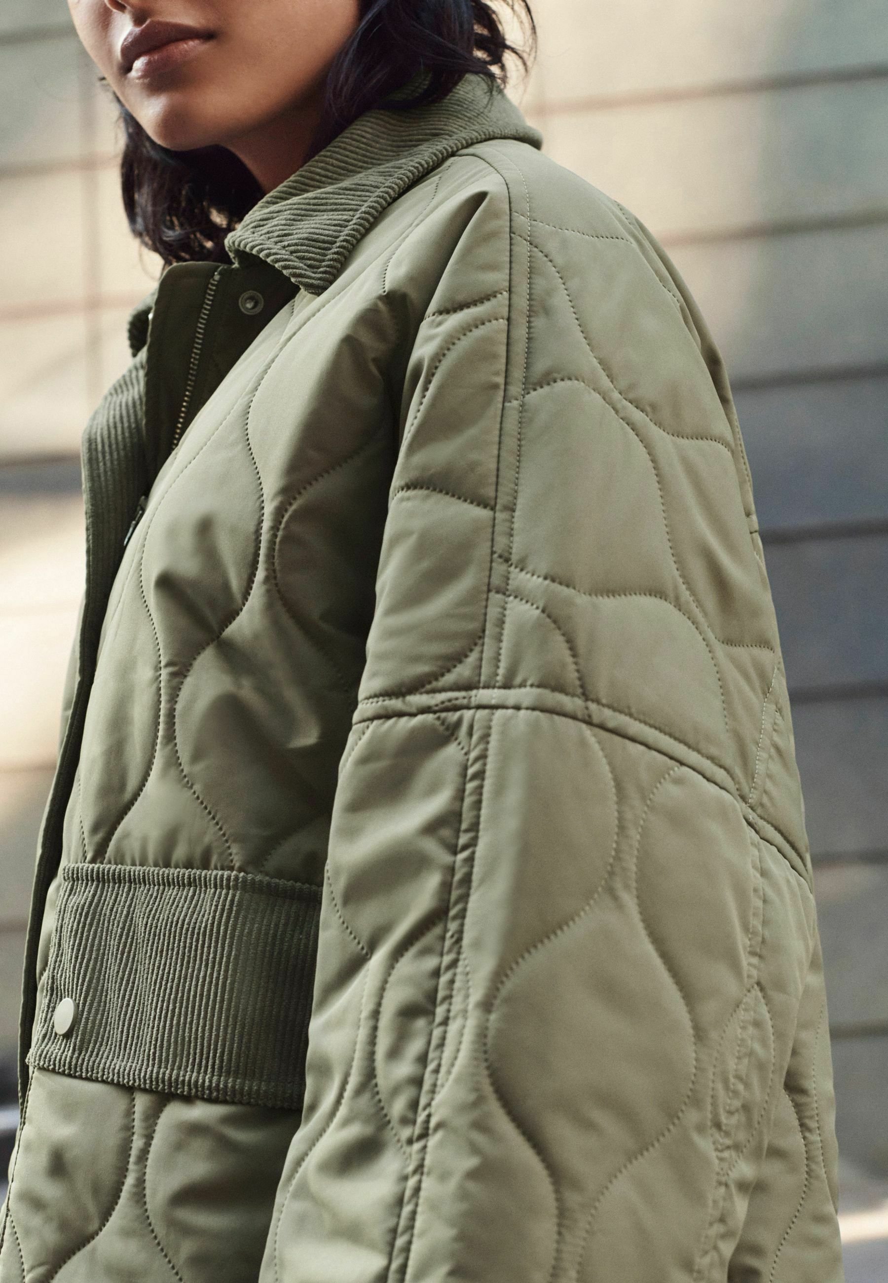 Next Winter jacket - sage green/green - Zalando