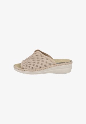 Pinturines, ZAPATILLAS DE CASA - Mules de tacón - beige