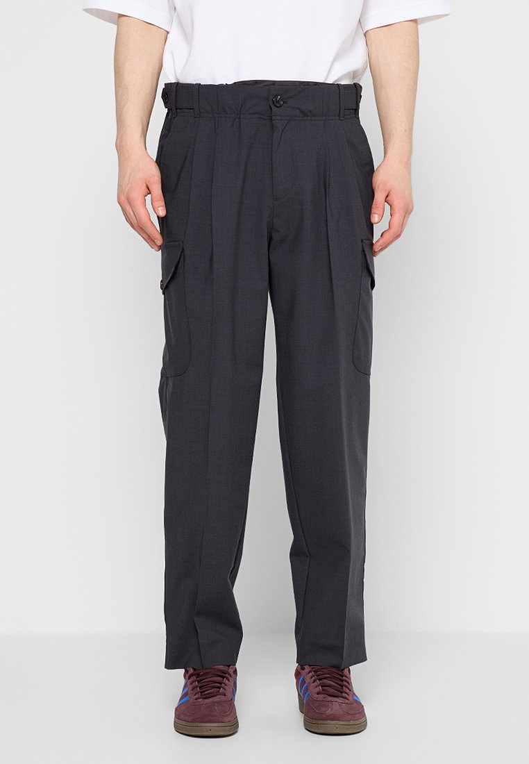 Scotch & Soda Cargobroek donkergrijs