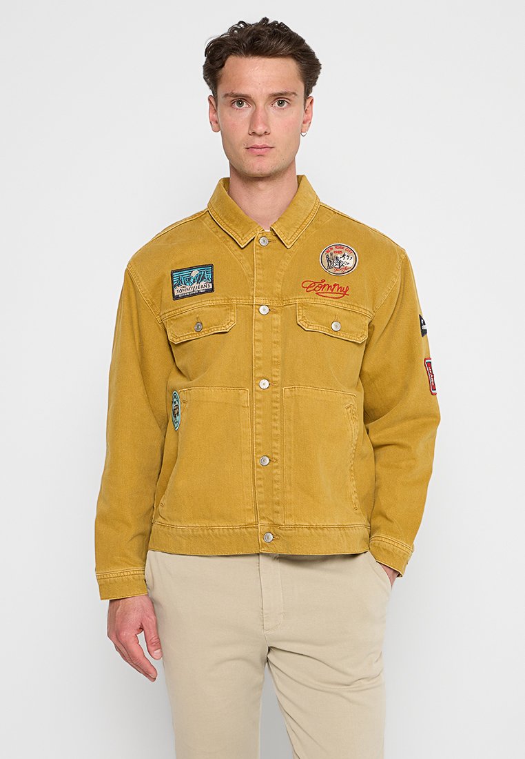 Tommy Jeans Spijkerjas okergeel
