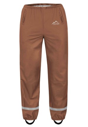 WASSERDICHTE UNGEFÜTTERTE ÜBERZIEHHOSE - Rain trousers - braun