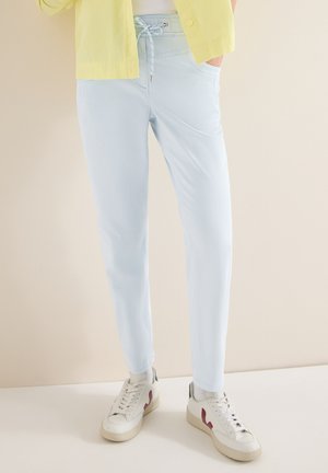 WASHED-LOOK - Pantalones - blau