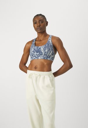 SOFT SCULPT REVERSIBLE BRA - Vidutiniškai krūtinę prilaikanti sportinė liemenėlė - blue/grey