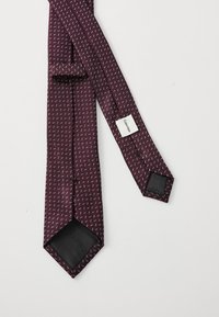Calvin Klein SANDY RETRO NEAT - Tie - burgundy