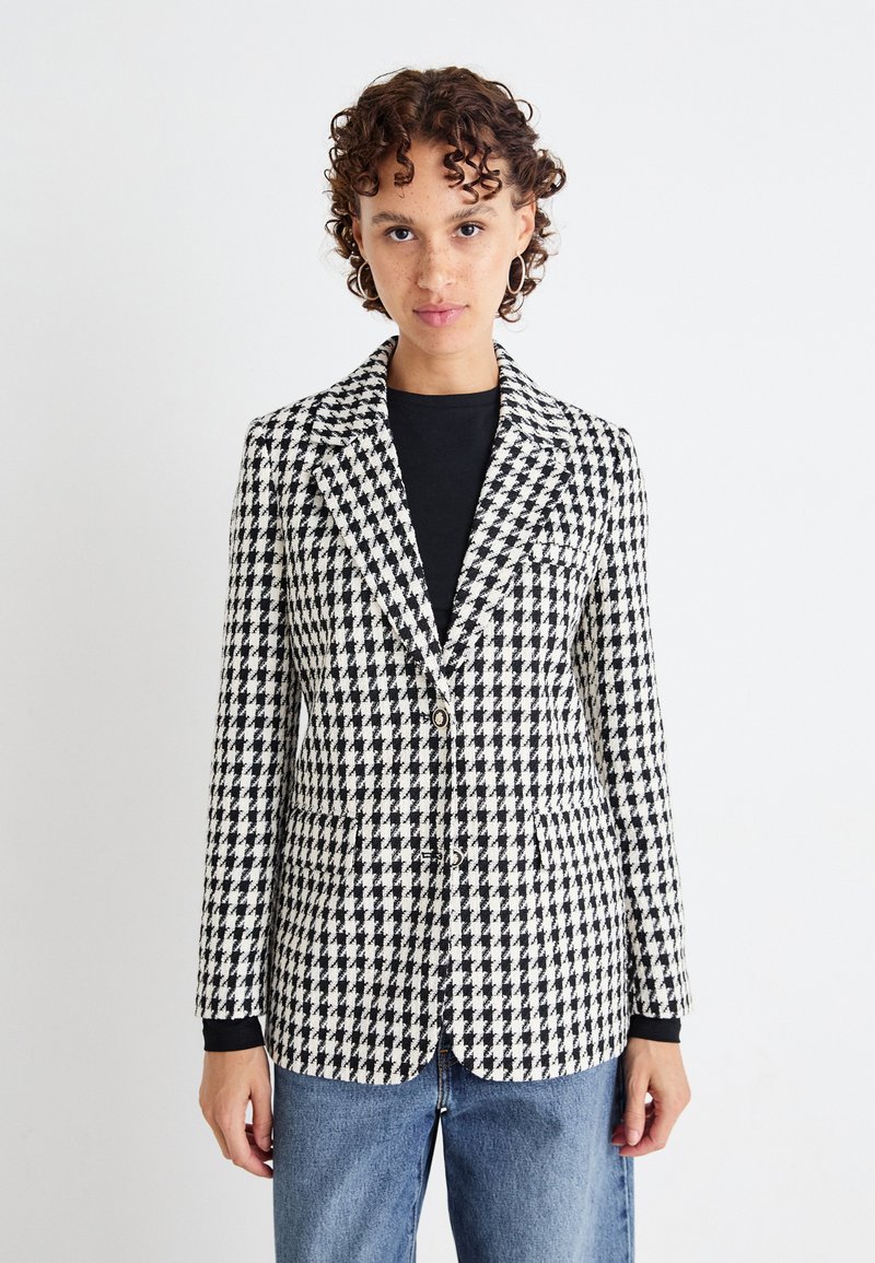 ONLY ONLELINOR  - Blazer - black/white