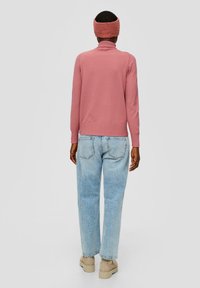 s.Oliver ROLLKRAGEN - Strickpullover - papaya