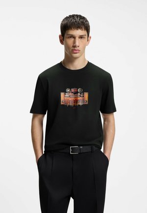HUGO, HUGO DURECTEE - T-shirts print - black one