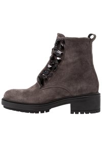 Alpe Botines con cordones - dark grey