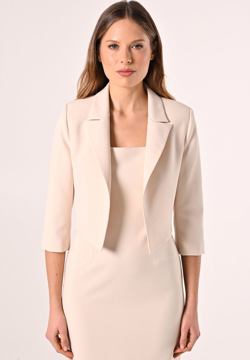 Rinascimento Beige Polyester Blazer