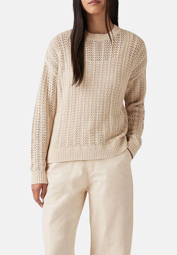 Strickpullover - écru