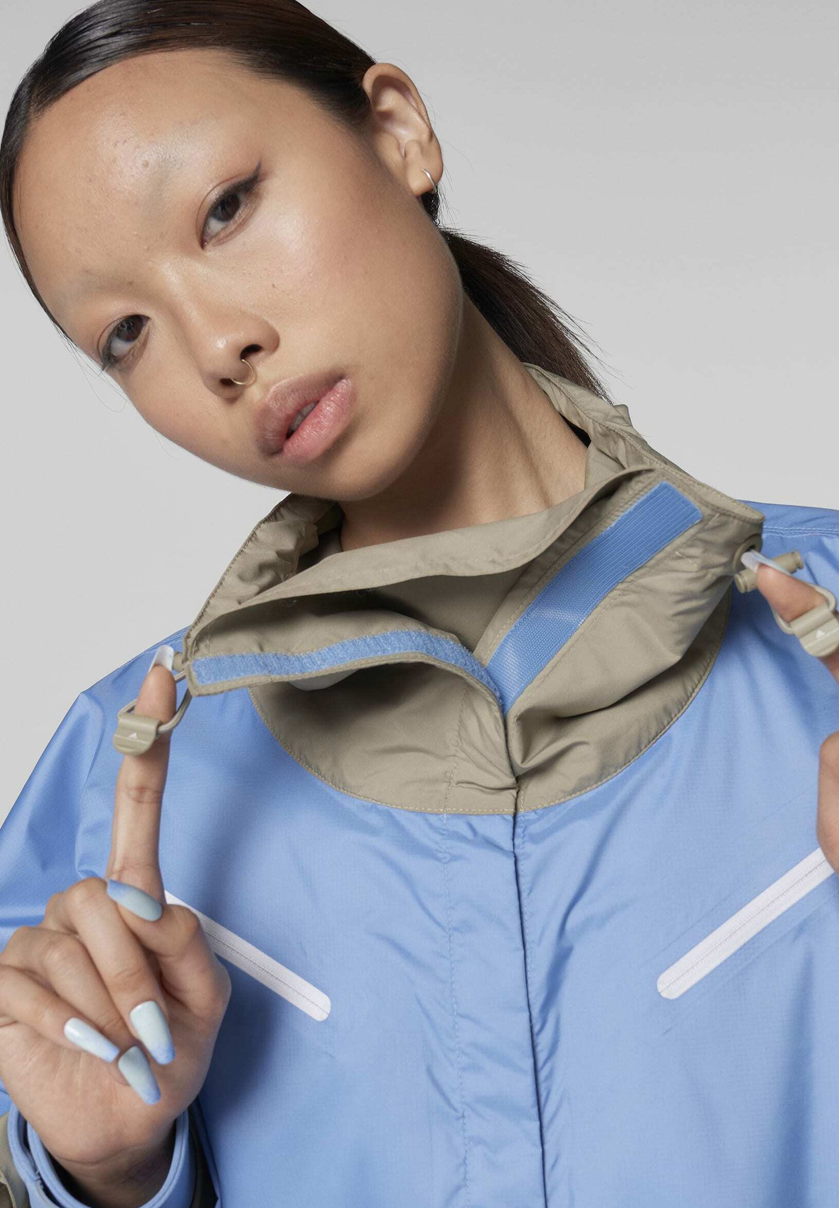 adidas by Stella McCartney Windbreaker - blue - Zalando.de