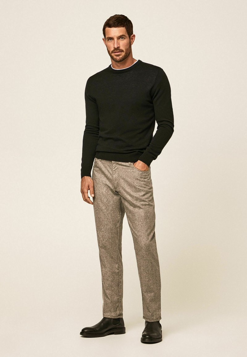 Hackett London Broek lichtbruin