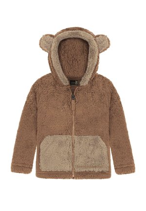 SHERPAFLEECE TEDDYJACKE BRAVAS - Fleecejacke - braun