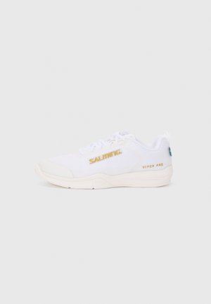 VIPER PRO - Chaussures de handball - white/gold-coloured