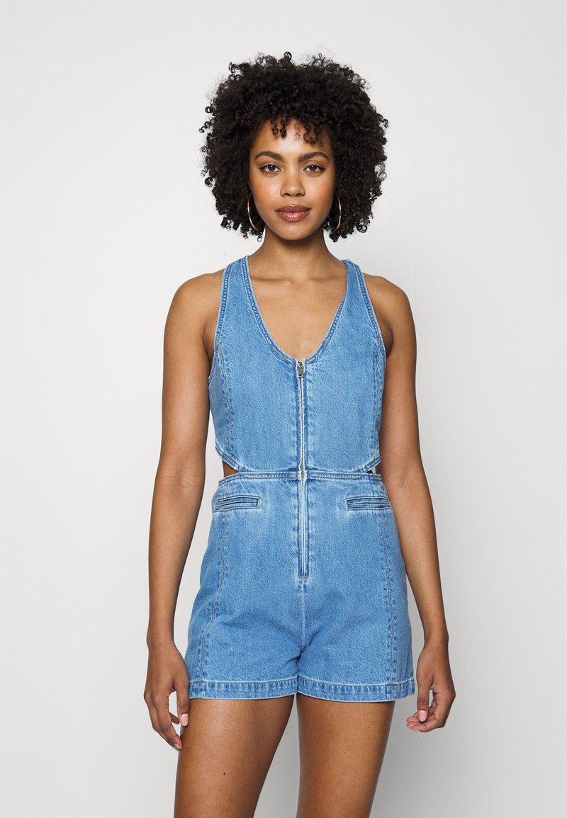 Levi's® RYDON CUTOUT ROMPER Jumpsuit blue denim Zalando.co.uk
